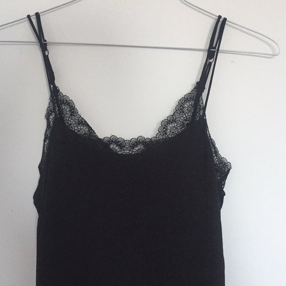 Free People Black Slip Dress - Picture 2 of 3
